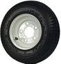 MARTIN Wheel DM408B-5I Trailer Tire Assembly, 480-8 Tire, 21 in Dia Tire, K371 Tread, Rubber Tire