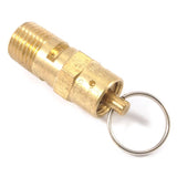 Forney Brass Safety Valve 1/4 in. Male 1 pc