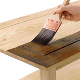 Minwax Wood Finish Semi-Transparent True Black Oil-Based Penetrating Wood Finish 1/2 pt