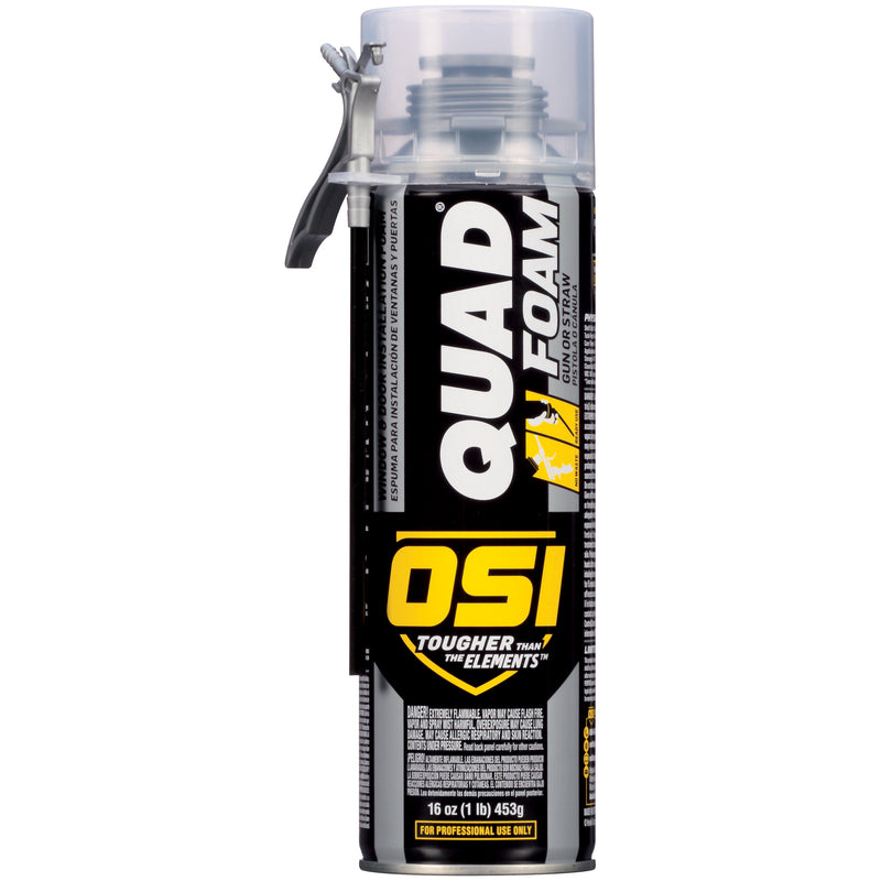 OSI Quad 1927125 Foam Sealant, Tan, 16 oz, Pack of 8