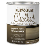 Rust-Oleum 315881 Chalk Spray Paint, Satin Chalky, Brown, 30 oz, Pack of 2