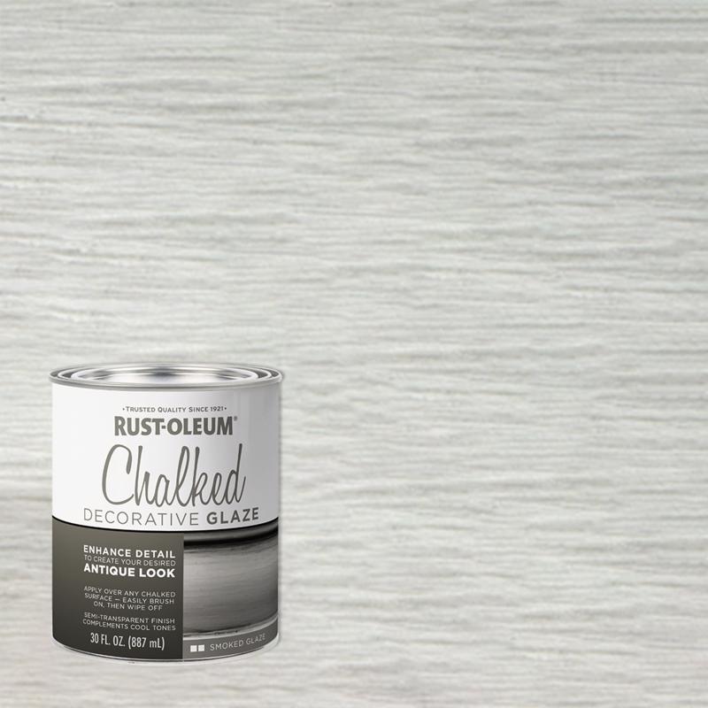 Rust-Oleum Chalked Smoked Decorative Glaze 30 oz, Pack of 2