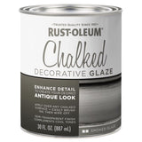 Rust-Oleum Chalked Smoked Decorative Glaze 30 oz, Pack of 2