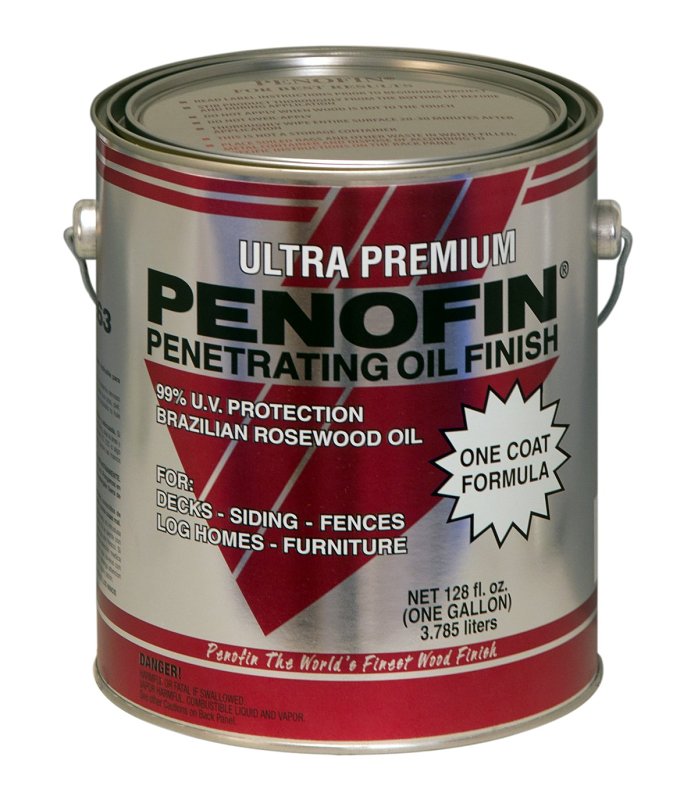 Penofin Red Label Series F1MSIGA Ultra-Premium Stain, Transparent, Sierra, Liquid, 1 gal Can, Pack of 4
