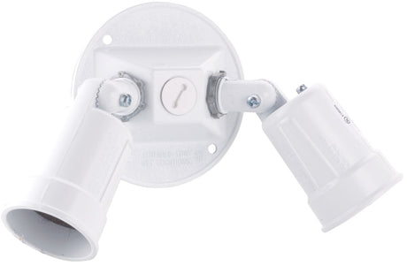 Hubbell 5625-6 Lamp Holder, Combination, Weatherproof, 3.336 in L x 8 in W x 4.125 in H Dimensions, 120 V, 75 to 150 W