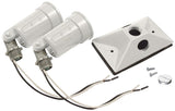 Hubbell 5621-6 Lamp Holder, Combination, Weatherproof, 3.336 in L x 10 in W x 4.594 in H Dimensions, 120 V