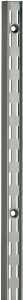 Knape & Vogt 82 TI 63 Shelf Standard, 450 lb, 14 ga Thick Material, 1-1/16 in W, 63 in H, Steel, Titanium, Pack of 10