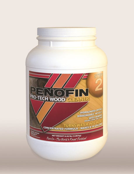 Penofin Pro-Tech FTECCGA Cleaner, 1 gal, Powder, Odorless, White, Pack of 4