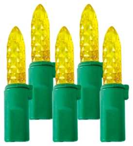 Hometown Holidays 2373-10 Light Set, 120 V, 4.8 W, 70-Lamp, C6 LED Lamp, 17.5 ft L, Pack of 12