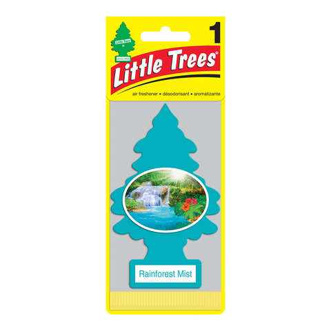 Little Trees Rainforest Mist Scent Air Freshener Solid 1 pk, Pack of 24