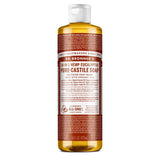 Dr. Bronner's 18-in-1 Organic Eucalyptus Scent Pure-Castile Liquid Soap 16 oz 1 pk, Pack of 12