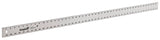 Empire 4004 Straight Edge Ruler, 48 in L, 2 in W, Inch Graduation, Aluminum, 2 in W