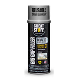 Great Stuff Smart Dispenser Ivory Polyurethane Insulating Foam Sealant 12 oz, Pack of 12