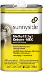Sunnyside 84732 Methyl Ethyl Ketone Thinner, Liquid, Pungent, Transparent, 1 qt, Pack of 6