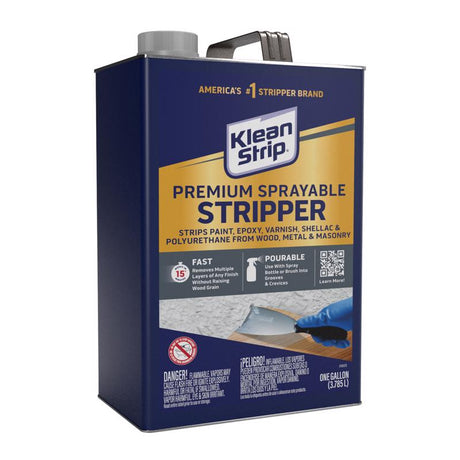 Klean Strip Sprayable Fast Paint and Varnish Stripper 1 gal, Pack of 4