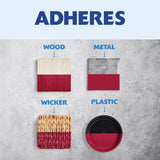 Rust-Oleum Painter's Touch High-Gloss Desert Rose Paint+Primer Spray Paint 12 oz, Pack of 6