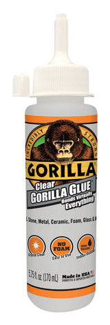 Gorilla High Strength Clear All Purpose Adhesive 5.75 oz