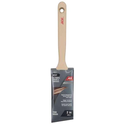 Ace Best 2 in. Angle Paint Brush, Pack of 6