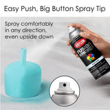 Krylon Fusion All-In-One Flat Clear Paint+Primer Spray Paint 12 oz, Pack of 6