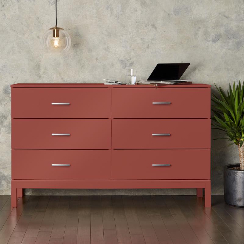 Krylon Fusion All-In-One Satin Brick Paint+Primer Spray Paint 12 oz, Pack of 6