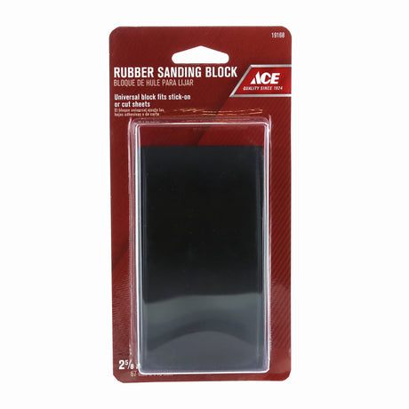 Ace 2-1/2 in. W X 4-3/4 in. L Assorted Rubber Grit Sanding Block, Pack of 6