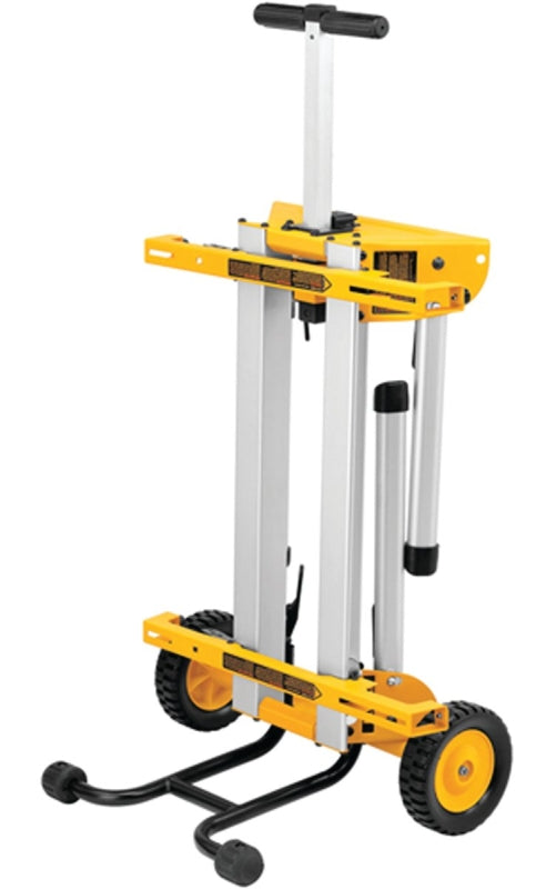 DEWALT DW7440RS Rolling Table Saw Stand, 200 lb, 19-3/4 in W Stand, 33-1/2 in D Stand, 9 in H Stand, Aluminum