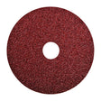 Norton 5 in. D X 7/8 in. Aluminum Oxide Fiber Disc 24 Grit