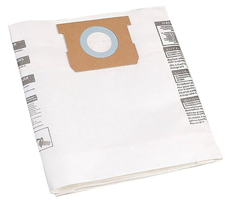 Shop-Vac 9066133 Filter Bag, For: 5 to 8 US gal Vacs with the Inlet Located on the Tank
