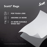 Scott Paper Rags 12 in. W X 10 in. L 200 pc