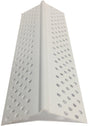 ClarkDietrich VLSB-10 Splayed Corner Bead, 10 ft L, 1-1/4 in W, PVC, Pack of 50