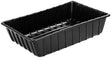 Maccourt ST3608 Super Tub, 23 gal Capacity, 36 in L, 24 in W, 8 in H, Polyethylene, Black, Rectangular
