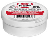 Oatey H-20 Series 30130 Water Soluble Flux, 1.7 oz, Paste, Light Yellow
