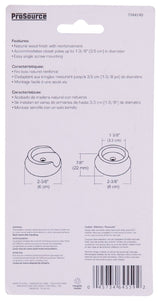 ProSource CL-P01-PS Closet Pole Socket, Wood
