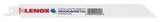 Lenox 22753OSB810R Reciprocating Saw Blade, Applicable Materials: Wood, 3/4 in W, 8 in L, 10 TPI, Pack of 50