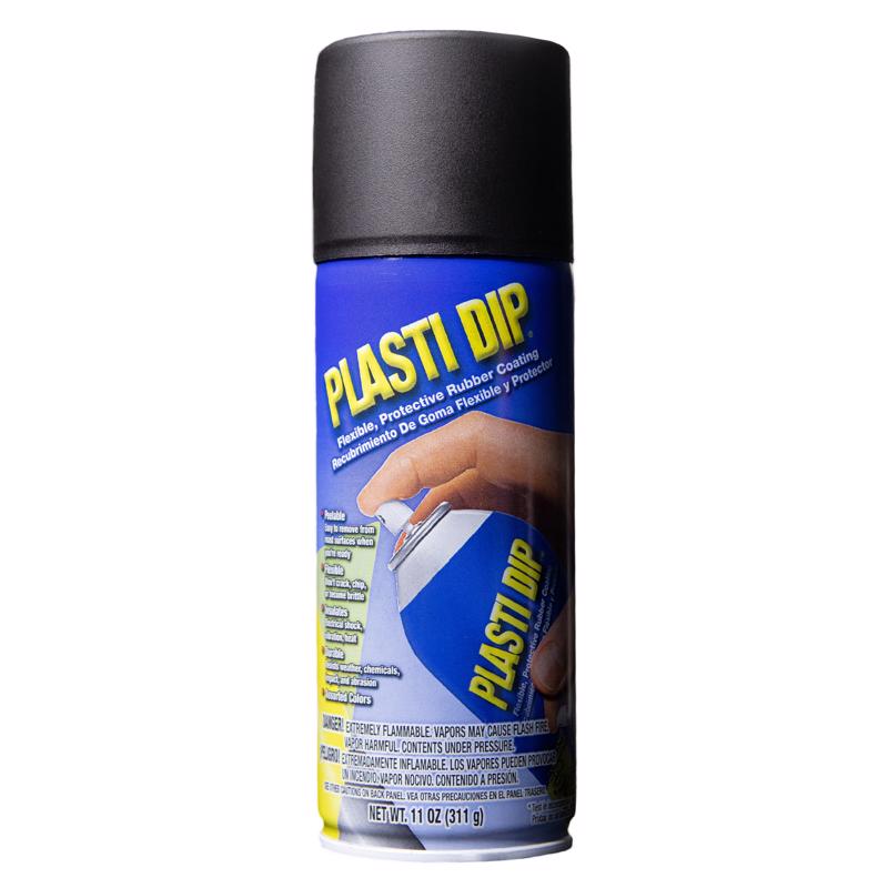 Plasti Dip Flat/Matte Black Multi-Purpose Rubber Coating 11 oz oz