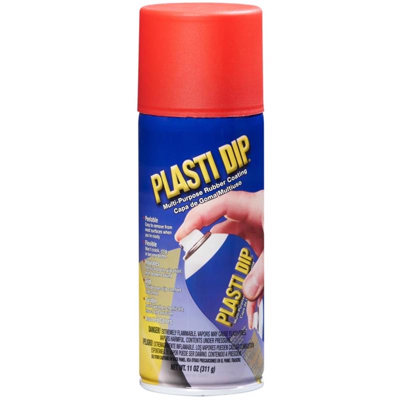 Plasti Dip Flat/Matte Red Multi-Purpose Rubber Coating 11 oz oz