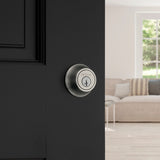 Kwikset 660 Series 660 15 SMT Deadbolt, 3 Grade, Keyed Key, Zinc, Satin Nickel, 2-3/8 to 2-3/4 in Backset, KW1 Keyway
