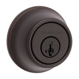 Kwikset 660 11P SMT F Deadbolt, 3 Grade, Keyed Key, Zinc, Venetian Bronze, 2-3/8 to 2-3/4 in Backset, KW1 Keyway