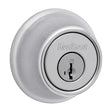 Kwikset 660 Series 660M 26D SMT C Deadbolt, 3 Grade, Keyed Key, Zinc, Satin Chrome, 2-3/8 to 2-3/4 in Backset