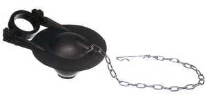 Danco 80808 Toilet Tank Flapper, Rubber, For: Adapter