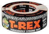 T-Rex 241534 Duct Tape, 30 yd L, 1.88 in W, White