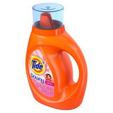 Tide Plus A Touch of Downy Series 80763421 Regular Laundry Detergent, 42 fl-oz Bottle, Liquid, April Fresh