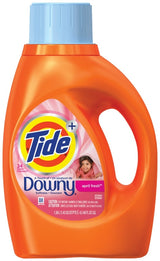 Tide Plus A Touch of Downy Series 80763421 Regular Laundry Detergent, 42 fl-oz Bottle, Liquid, April Fresh