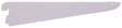 ProSource 25206PHL-PS Dual Track Shelf Bracket, 132 lb/Pair, 9 in L, 2 in H, Steel, White, Pack of 20