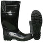 Boss 2KP2001 10 Knee Boots, Over-the-Sock, 10, Black, PVC, Plain Toe