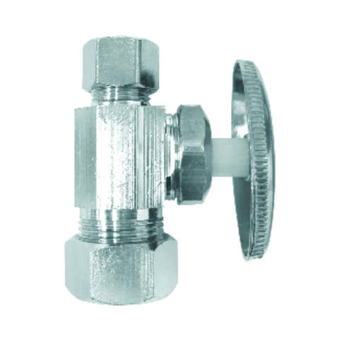 Ace Compression Compression Brass Shut-Off Valve