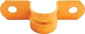 Elkhart Products 32426 Tube Strap, 1-1/2 in Opening, Copper