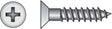 HILLMAN No. 12 X 3/4 in. L Phillips Zinc-Plated Coarse Wood Screws 100 pk