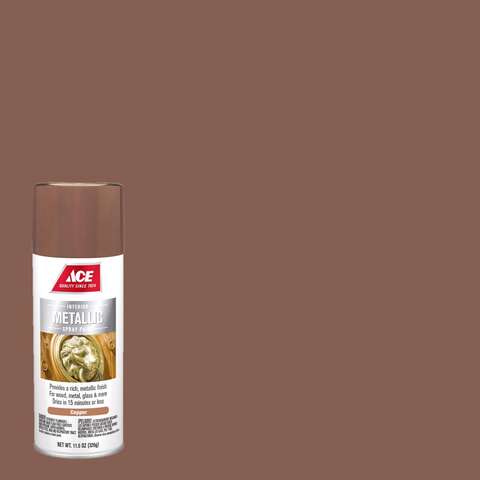 Ace Metallic Copper Spray Paint 11.5 oz, Pack of 6