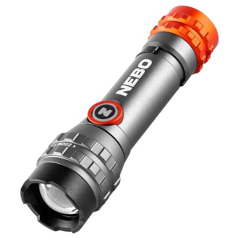 NEBO DaVinci 450 lm Black/Gray LED Flashlight 14500 Battery